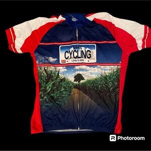 Men’s Iowa cycling jersey 3x